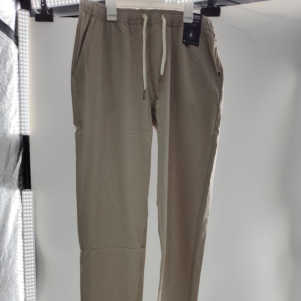 Fair Harbor The One Pant Men's Everyday Size L Khaki                   P#318@CMK